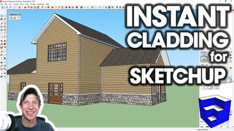 INSTANT CLADDING in SketchUp! (Extension Introduction)